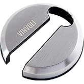 VINVOLI Wine Foil Cutter - Luxury Stainless Steel Wine Foil Cutter Tool - Foil Cutter for Wine Bottles - Wine Cutter Foil Opener Neck Label Remover - Wine Top Seal Cutter - Wine Bottle Foil Cutter