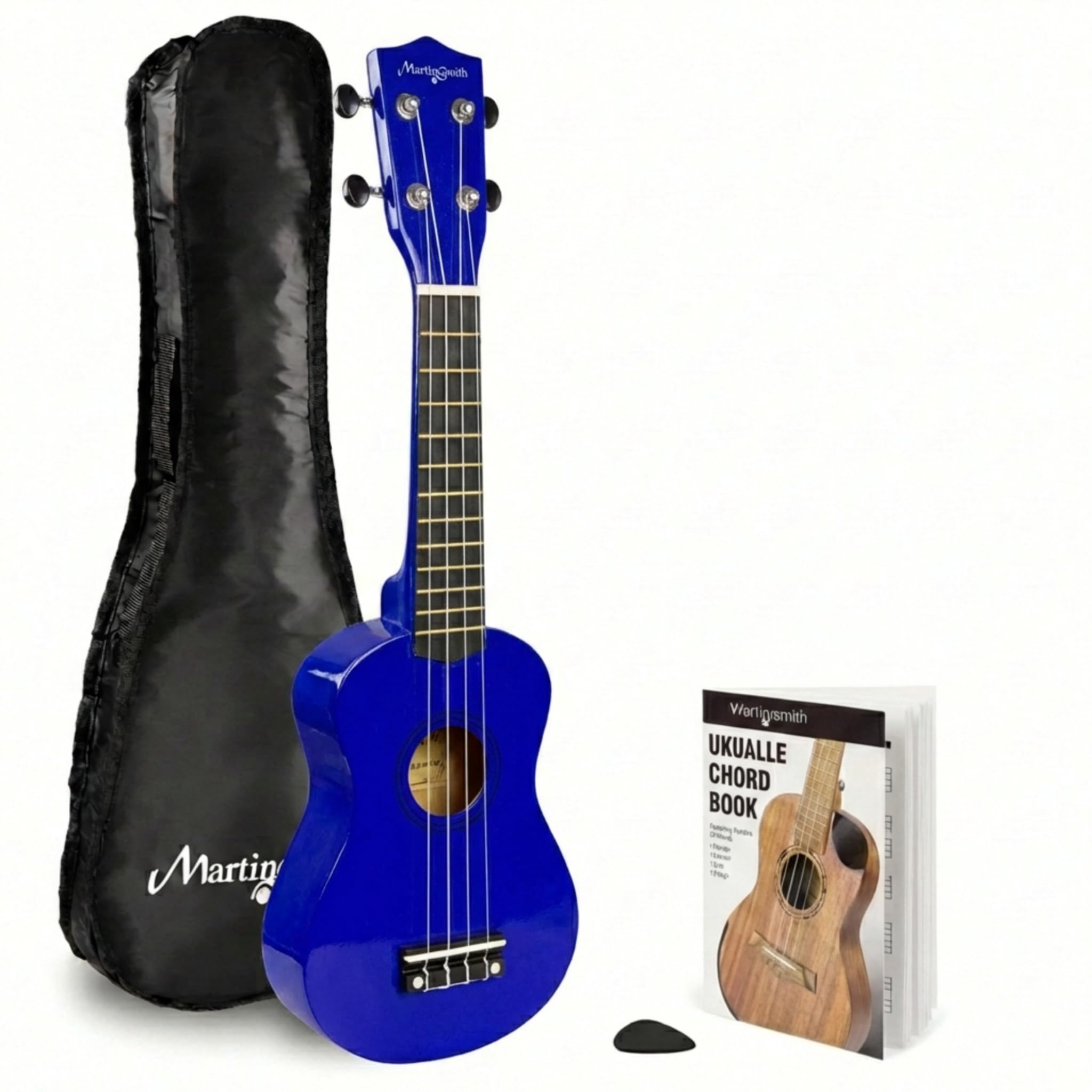 Martin Smith Ukulele with Gig Bag, Chord Book, Spare Strings & Picks