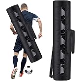 SilTriangle Mesh Soccer Ball Bag Holds up to 5 Balls Football Bag for Coaches 40 x 9 Inches Equipment Bags with 1 Front Pockets and Adjustable Shoulder Strap for Coach Sport Accessories Gym Volleyball