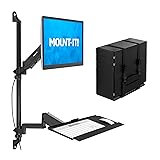 Mount-It! Wall Mount Workstation with Single
