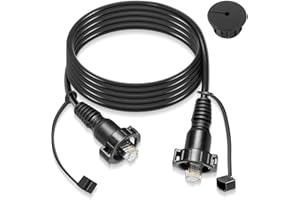 10FT Marine Network Cable Replace for Garmin 010-10550-00, Durable RJ45 Ethernet Cord (Male to Male), for Garmin ECHOMAP Plus