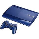 Console Sony PS3 Ultra Slim – Azurite Blue, 500 Go, PAL, Avec Gran Turismo 6 Et GTA5