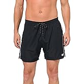 BOSS Mens Standard Medium Length Solid Swim Trunk