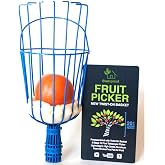 EVERSPROUT Twist-On Fruit Picker Basket, No Pole Included, Head Only | Fits 3/4-Inch ACME Poles, Foam-Cushioned Basket, Fits Fruit 1.25 to 5.5 Inches, for Apples, Oranges, Limes, Mangos and More