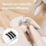 Fatiya U-Type Eyelash Extension Crystal Pallet Lash Holder Tray Tick Marks view 2