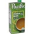 Pacific Foods Low Sodium Organic Free Range Chicken Broth, 32 oz Carton