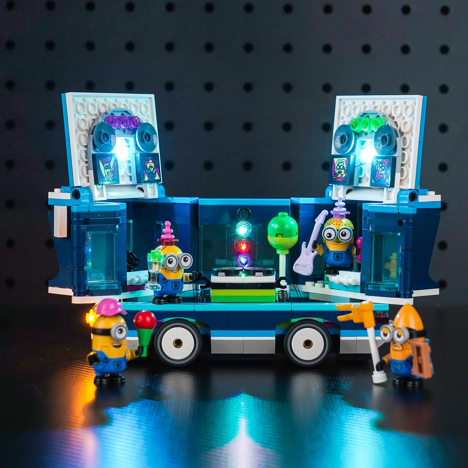 Light Kit for Lego Minions' Music Party Bus, Lighting Set for Lego 75581 Minions' Music Party Bus Vehicle Set - Not Include Models, Just Light Kit — image 1