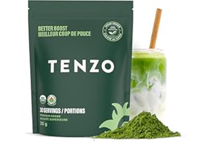 Tenzo Matcha Green Tea Powder - Matcha Powder USDA Organic Premium Grade - Authentic Japanese Matcha Tea - Original Matcha La