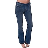 PajamaJeans Womens Bootcut Stretch Denim Vintage Blue Jeans for Women