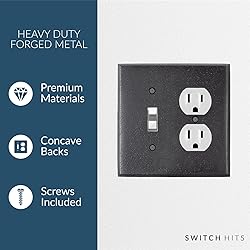 Switch Hits Distressed Antique Bronze Outlet Wall