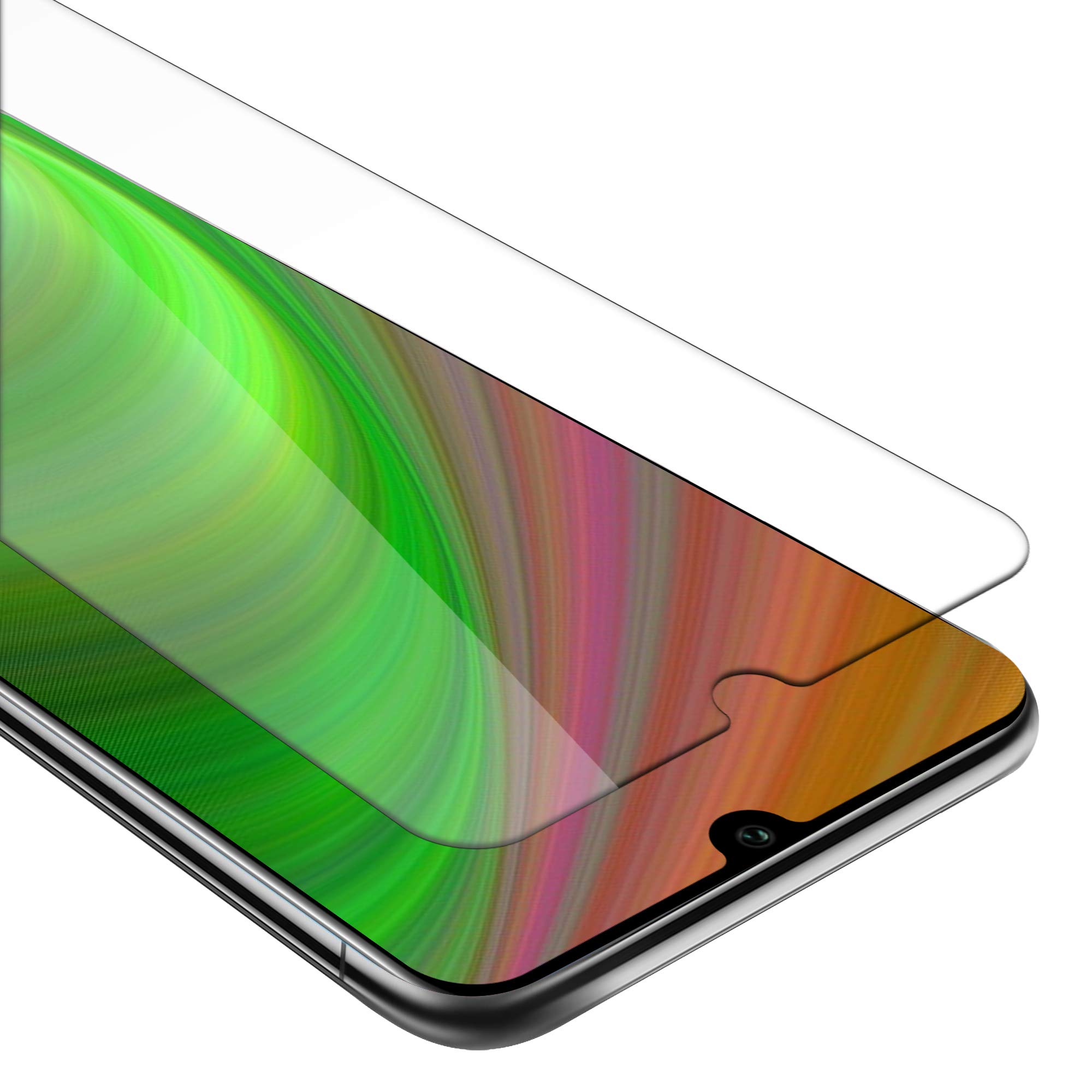 cadorabo Tempered Glass compatible with Honor 20 LITE in HIGH TRANSPARENCY - Screen Protection 3D Touch compatible with 9H Hardness - Bulletproof Display Saver