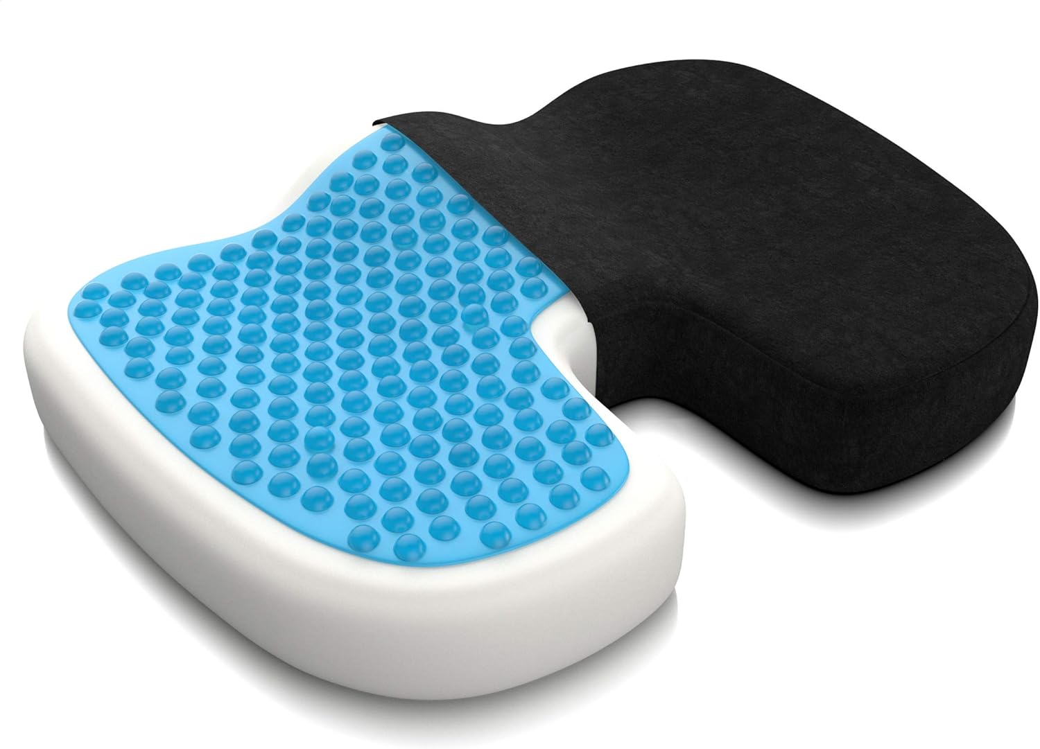 Beautissu Cuscino da Seduta in Memory Foam Beauergo FS - Cuscino da