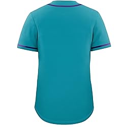 KXK Blank Baseball Jersey for Men Casual Button