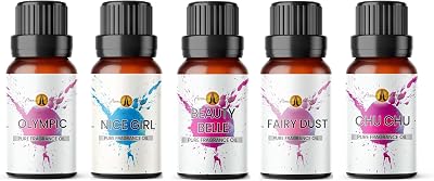 Aroma Energy Women Fragrance Oil Set 5 x 10ml Vegan Made in UK