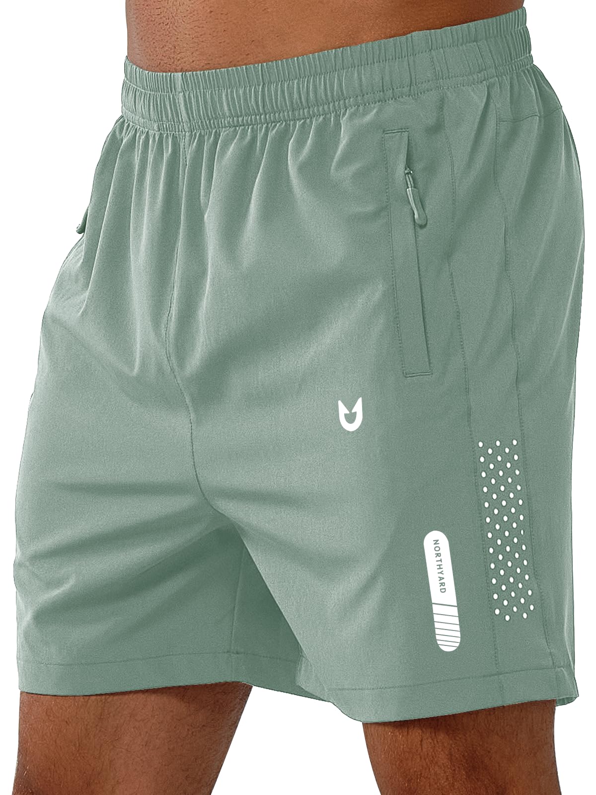 NORTHYARD Men's Athletic Running Shorts Quick Dry