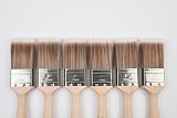 Maxim Cutting Edge 6pc 2 Inch Paint Brush Set Synthetic Bristle Beavertail view 4