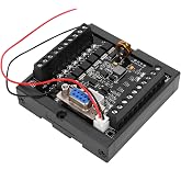Hilitand PLC Programmable Logic Controller, Industrial Control Board DC 24V FX1N‑20MT Programmable Regulator 12 Input 8 Output