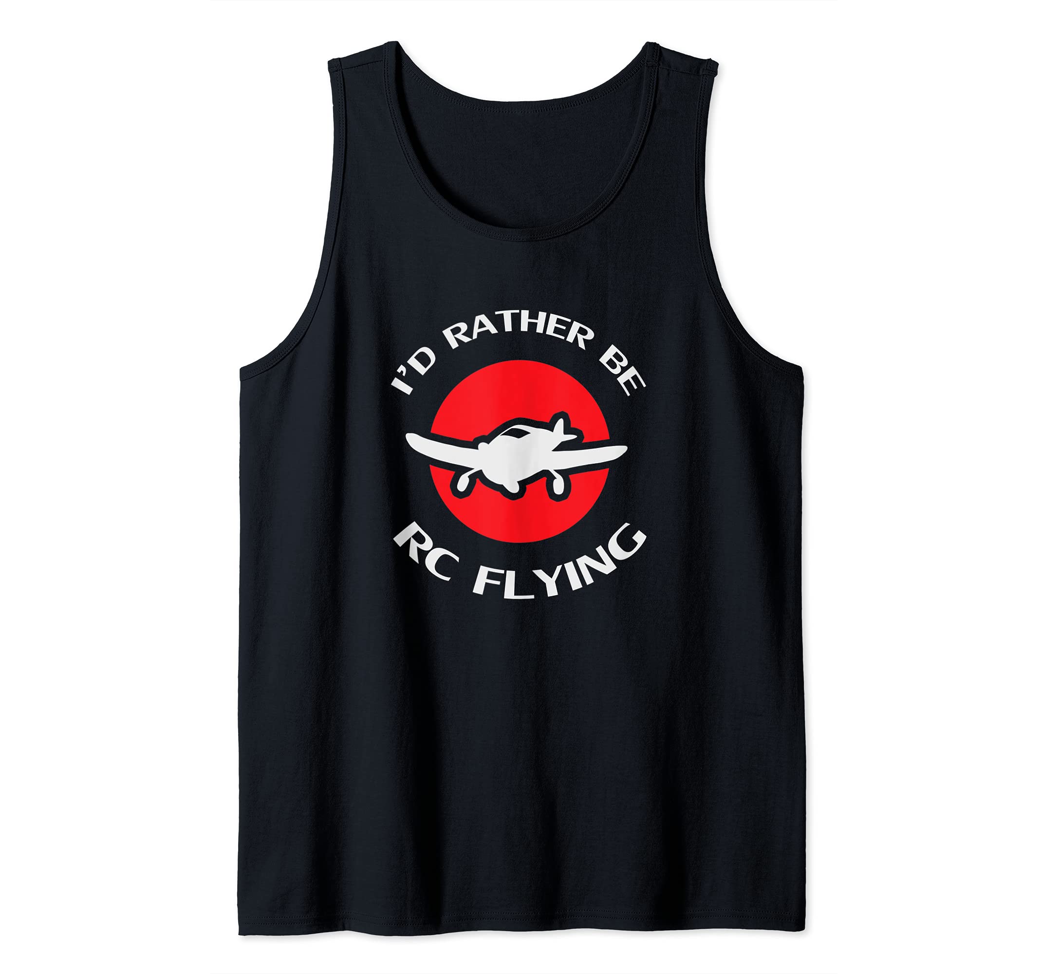 RC Airplane Funny Vintage Hobby Pilot Flying Airline Pilot Tank Top