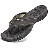GUBARUN Mens Sport Flip Flops Comfort Casual Thong Sandals Outdoor