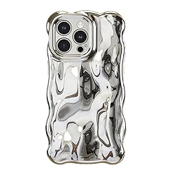 UEEBAI Ripple Case for iPhone 12 Pro Max, Cute