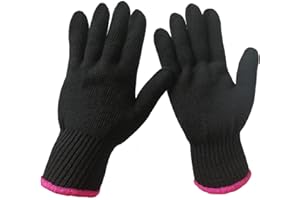 2 Lessmon Hair Styling Professional Heat Resistant Gloves