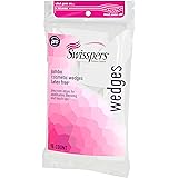 Swisspers Premium Pro Cosmetic Wedges, Latex-Free Makeup Wedge, Jumbo Size, 16 Count Bag