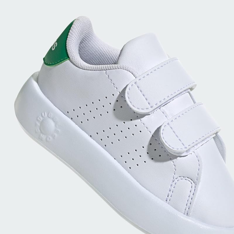 Mixte bébé Advantage Shoes Kids, Cloud White/Cloud White/Green, 22 EU — photo 8 sur 8