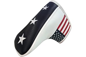 LAISUNTIM Golf Club Head Covers Set for Fits All Fairway and Driver Clubs, Golf Club Headcovers Set with Interchangeable No.Tags