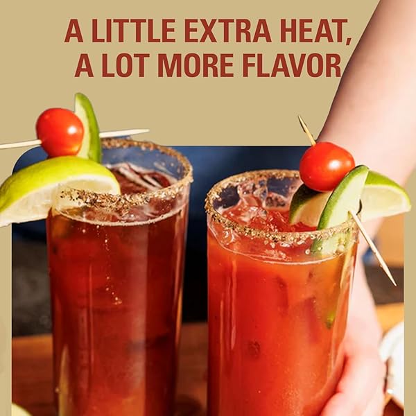 DEMITRI’S BLOODY MARY SEASONING CHILIES & PEPPERS – SPICY BLOODY MARY MIX – CONCENTRATED MIXER – BOLD RICH FLAVOR – PERFECT FOR HOME BRUNCH PARTIES & COCKTAILS – 8OZ BOTTLE (PACK OF 1)