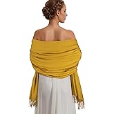 RUI VTRON Pashmina Shawl Wraps for Women Large Winter Scarf Soft Shawls and Wraps for Evening Dresses Shawl for Wedding