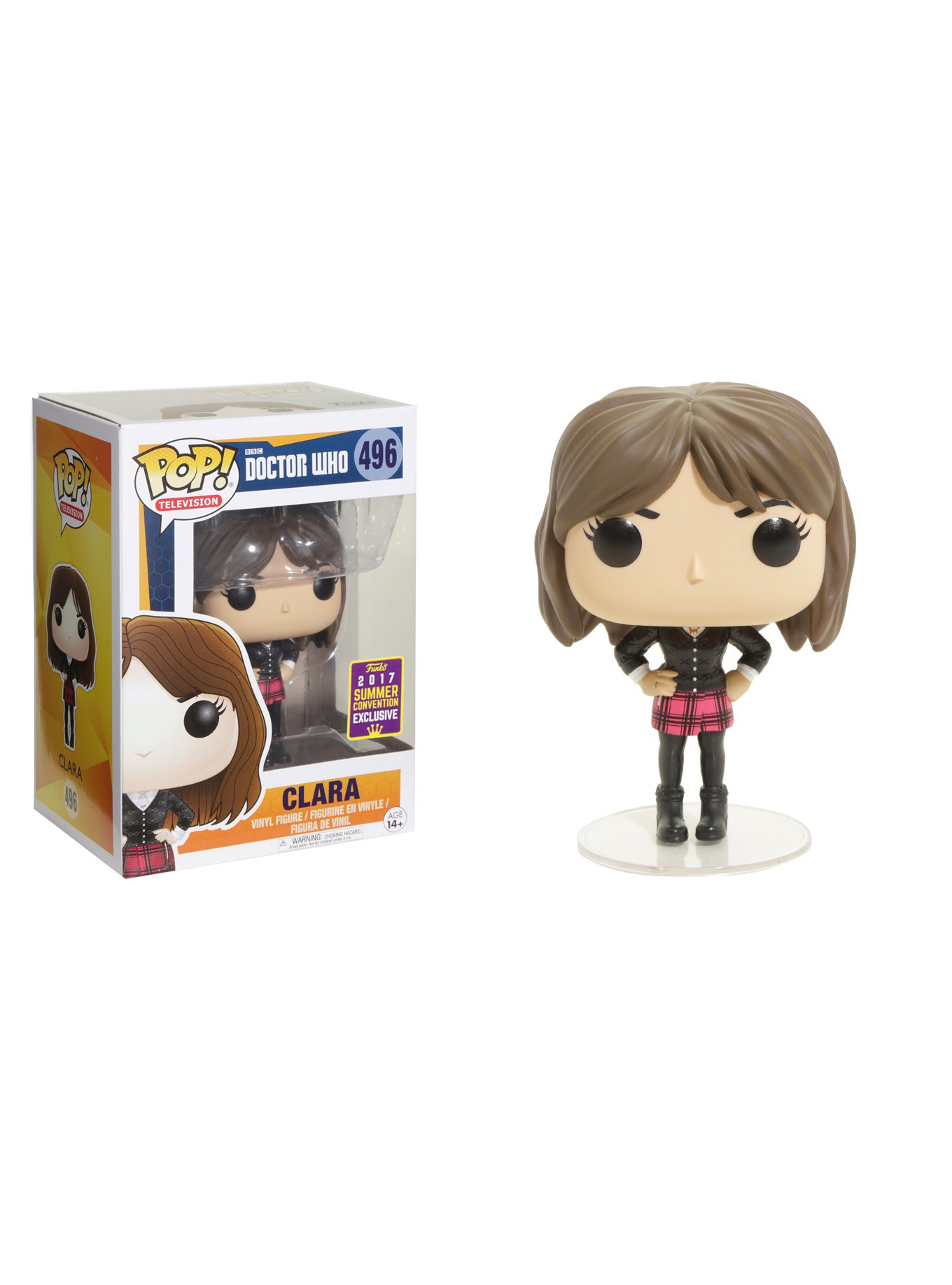 Funko Doctor Who Pop Vinyl Figure 496 Clara SDCC Summer Convention Exclusives, 14591