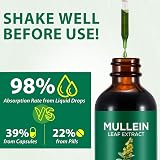 Vortexonix Mullein Drops for Lungs 2.02 fl oz Mullein Leaf Extract view 2