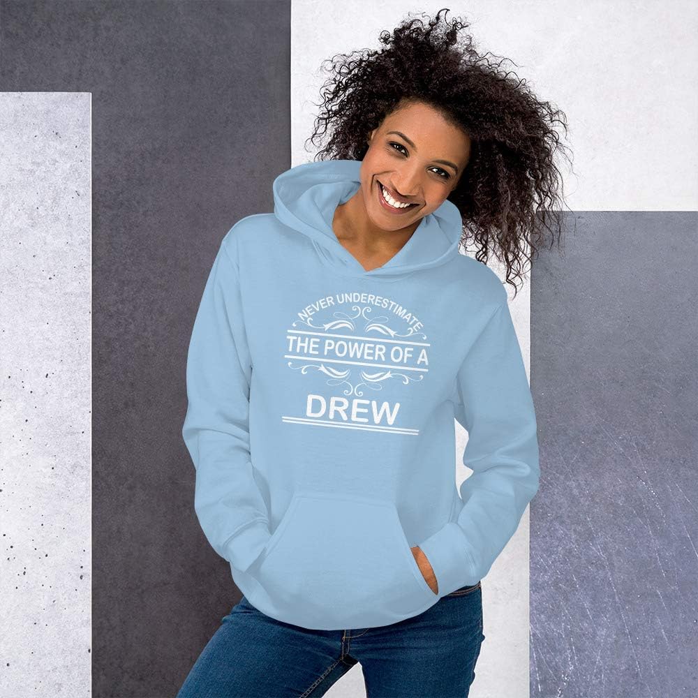 drew hoodie teal