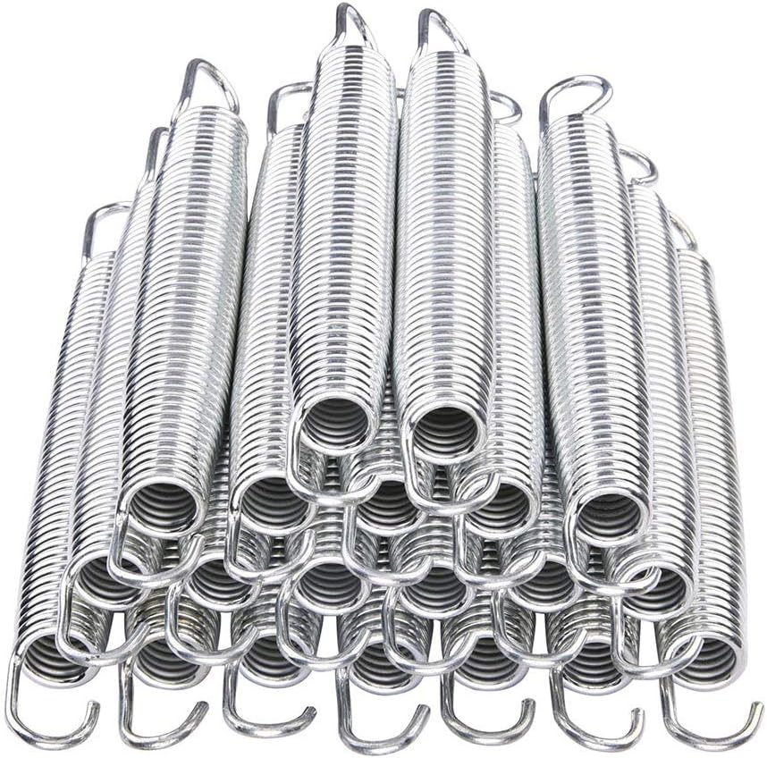 5.5"/7"/8.25" Trampoline Springs Heavy-Duty Galvanized Steel Replacement Kit(20,60,80 Pack)
