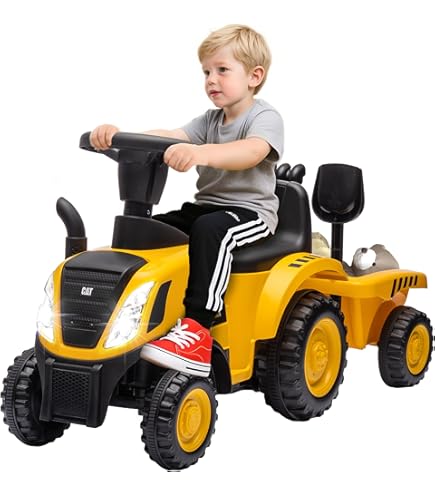 Ride on Toy Tractor With Detachable Trailer: Ultimate Kids' Fun Guide