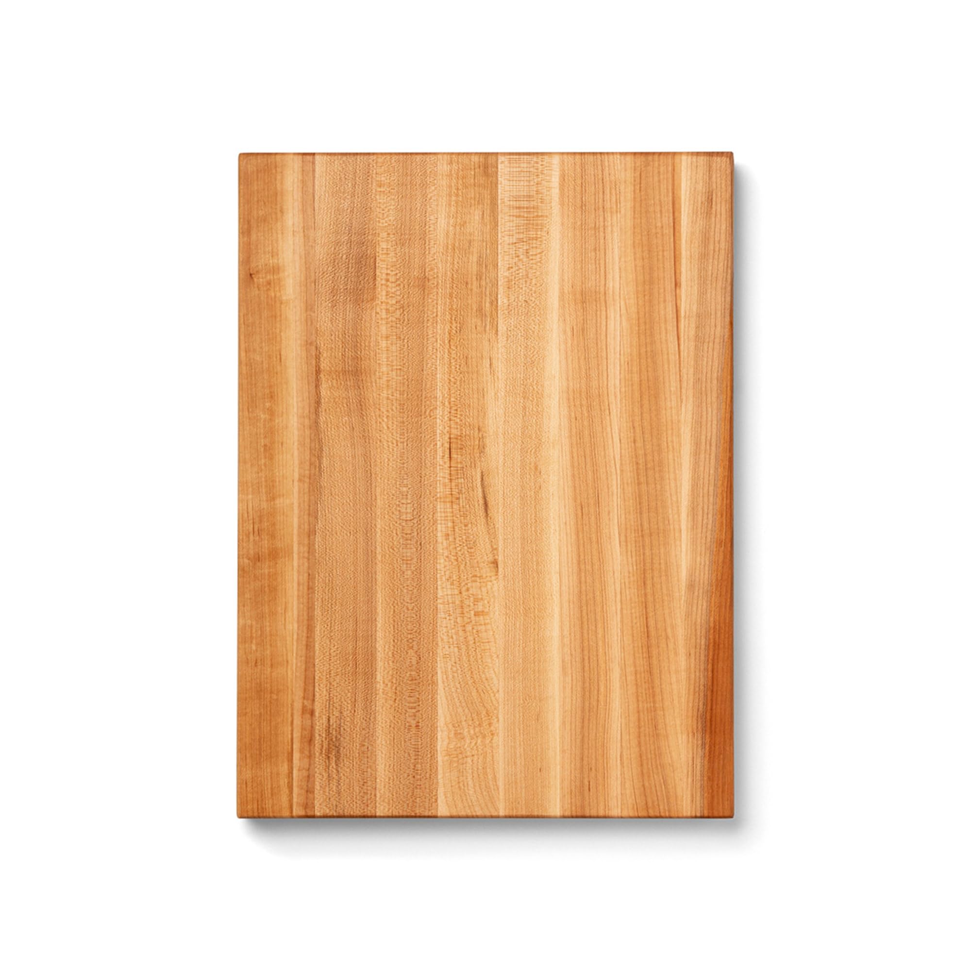 Photo 1 of John Boos R-Board Series Rectangular Wooden Maple Cutting Board 20”x15” – 1.5” Thick, 12-lb Reversible Butcher Block with Edge-Grain & Finger Grips – Made in the USA