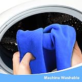 URAQT Microfiber Cleaning Cloths 10 Pack 30x30cm Thick 2-Layer Absorbent view 6