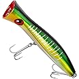 THKFISH Topwater Fishing Lures GT Popper Lures Saltwater Popper Lures Floating Fishing Lures Tuna Popper Lures with 3X Strong Hook Surf Fishing 1pc / 3pcs