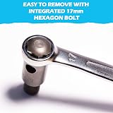 BLUMKRAFT M14 Auger Mixer Adapter 20mm Shaft Easy Removal 17mm Hex Steel view 5