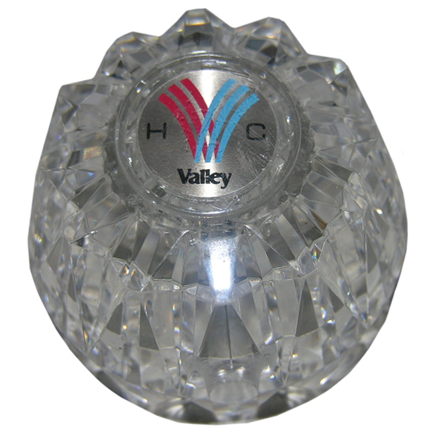 LASCO HC172A Valley Style Single Control Clear Lucite Round