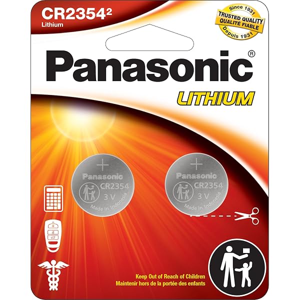 Panasonic CR2354 Lithium-Batterien – 3 Stück, 3V, Langlebig