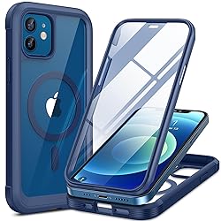 Miracase Magnetic for iPhone 12 mini Case, [360