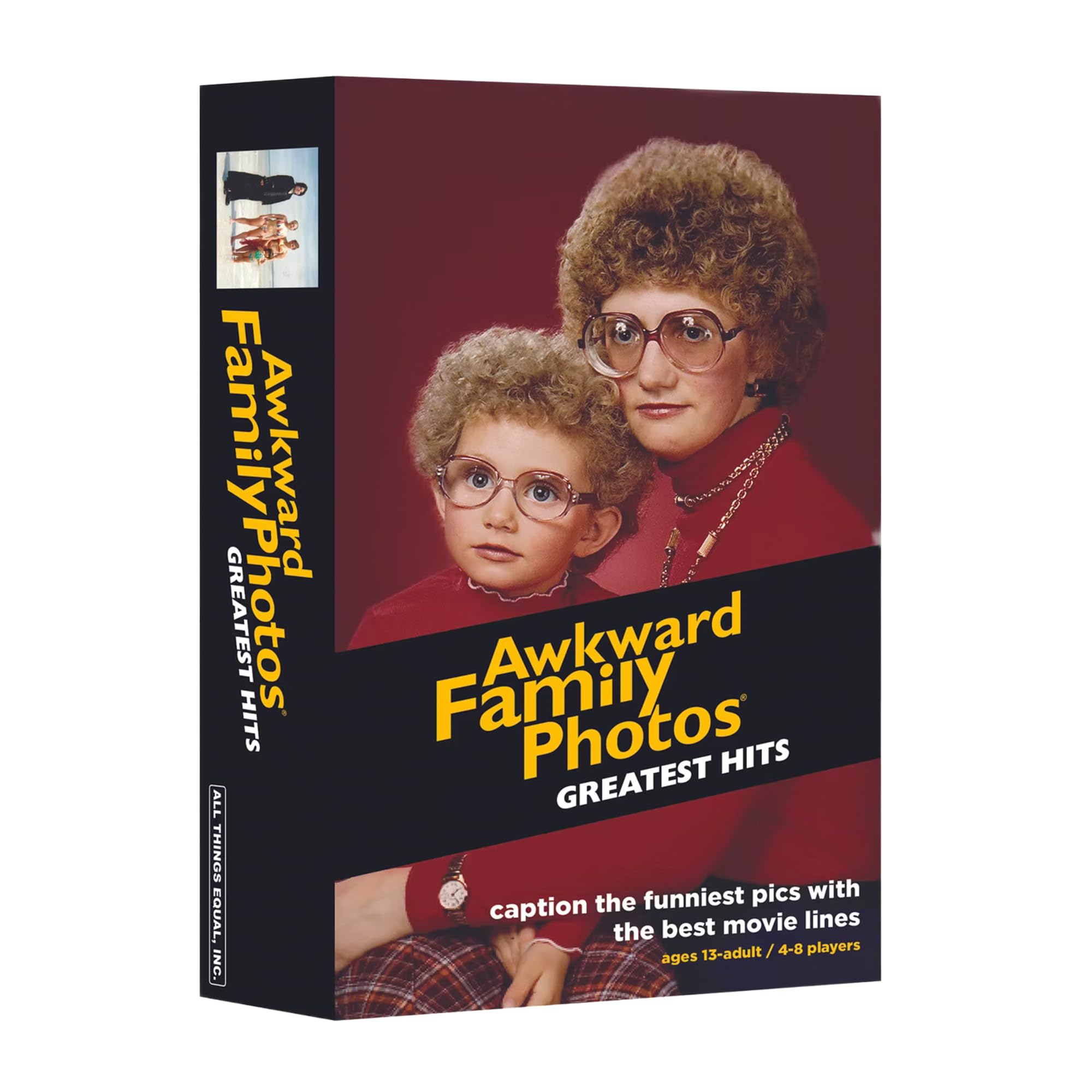 Awkward Family Photos Greatest Hits: The Ultimate Family Party Board Game - Match Movie Lines with Funny Photos