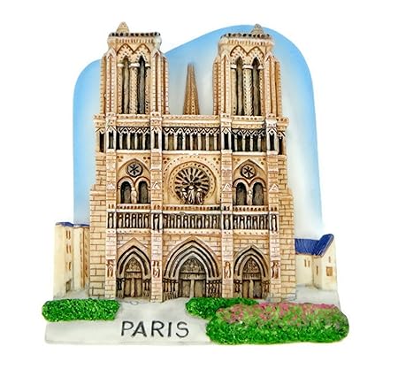 Imanes de nevera recuerdos Notre Dame de Paris hecho a mano ...