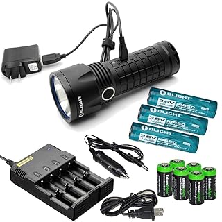 Olight SR52 Intimidator 1200 Lumen Cree XM-L2 LED USB rechargeable Flashlight