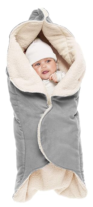 Wallaboo Einschlagdecke Nore, Sehr luxuriöse und Kuschelweiche Decke in eine Blumenform.