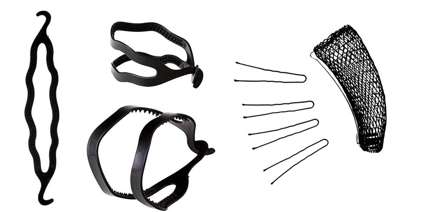 Buy Fully Twist Holder Clip Hair Bun With French Twist Bun Maker