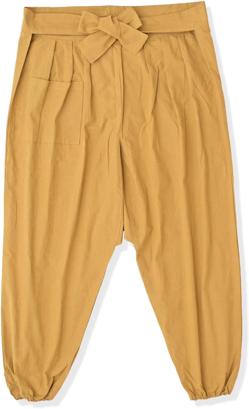 IKISUGATA Men's Work Pants In Style Hakama Type