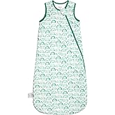 EasyFi Rayon Made from Bamboo Sleep Sack 6-12 Months Supersoft Toddler Sleep Sack 1.0 Tog Baby Wearable Blanket with 2-Way Zipper Unisex Sleeping Bag for Babies Toddler