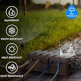 Restmo Outdoor Waterproof Electrical Box 29cm IP54 Weatherproof Extension Lead view 3